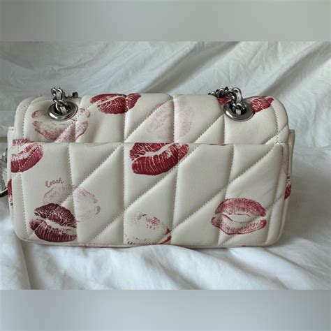 coach tabby lip print.